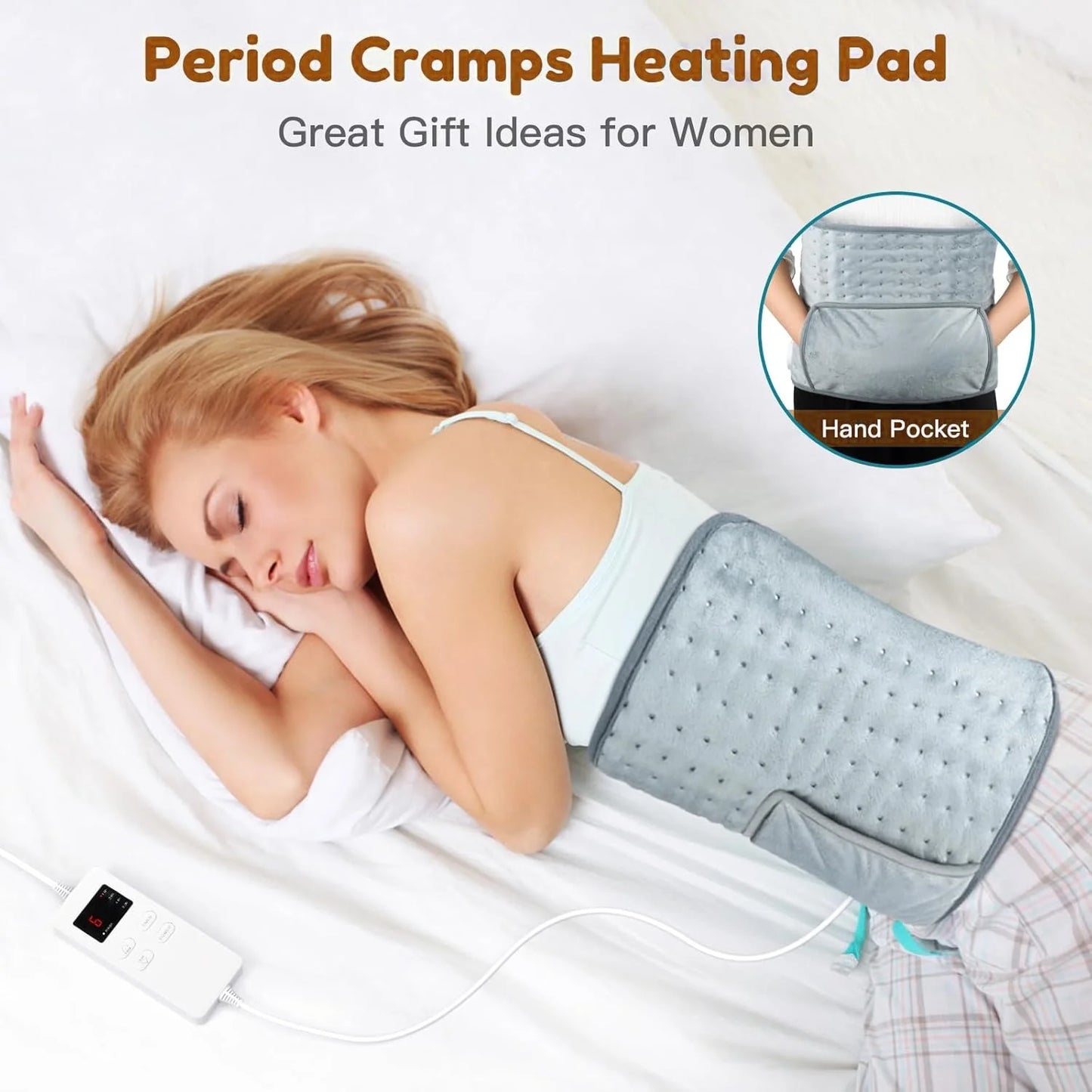Instant Relief Back Pain Heating Pad